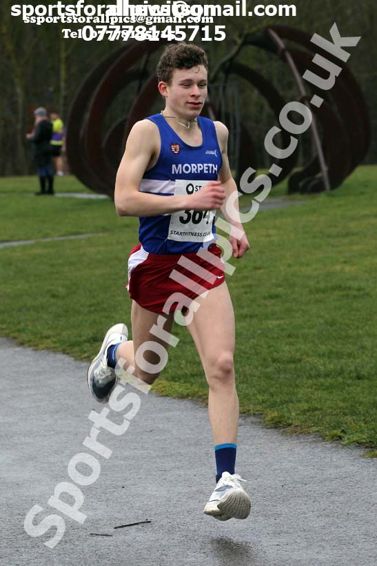 Senior mens NECAA Road Relays Champs., Hetton Lyons Oark, Hetton-le-Hole. Photo: David T. Hewitson/Sports for All Pics